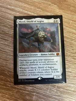 Myrel, Shield of Argive The Brothers' War Regular MtG - Image 1