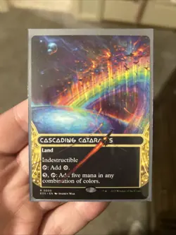 MTG Cascading Cataracts Full Art Edge Of Eternities IN HAND hand Sold Separately - Image 1