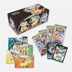 Prismatic Evolutions Surprise Box Pokemon TCG NEW Sealed Box 4 Packs + Promo - Image 1