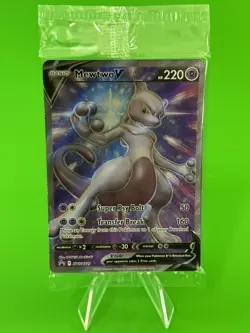 Pokemon Mewtwo V Pokemon Go Black Star Promo SWSH229 Sealed!!! - Image 1