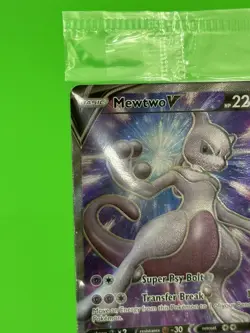 Pokemon Mewtwo V Pokemon Go Black Star Promo SWSH229 Sealed!!! - Image 4