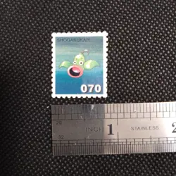 Weepinbell No.070 Pokemon Stamp Rare Shogakukan Japanese Nintendo From Japan - Image 2