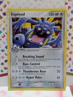 Pokemon TCG - Exploud 6/101 Holo Rare - Hidden Legends - LP - Image 2