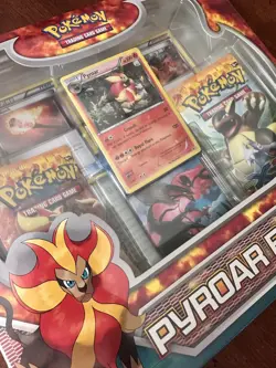 Pokemon TCG 2014 Pyroar Box (XY Flashfire Packs) NEW / Factory Sealed Box - Image 3