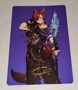 Magic Mtg Final Fantasy G'raha Tia, Scion Reborn Gold-Stamped Art Card 51/53 - Image 1