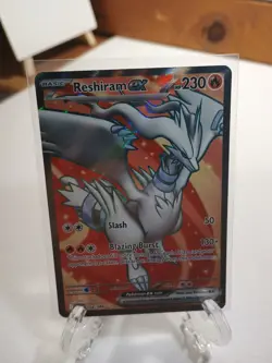 Reshiram ex 158/086 Full Art Ultra Rare White Flare Pokemon TCG Pack Fresh NM - Image 1