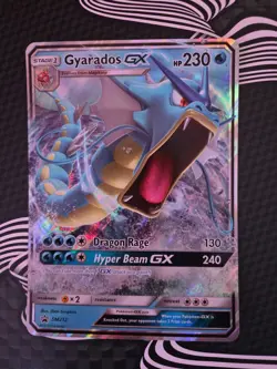 Gyarados GX SM212 Oversized Jumbo Black Star Promo Pokemon TCG Hidden Fates NM - Image 1