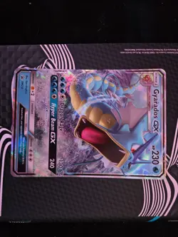 Gyarados GX SM212 Oversized Jumbo Black Star Promo Pokemon TCG Hidden Fates NM - Image 3