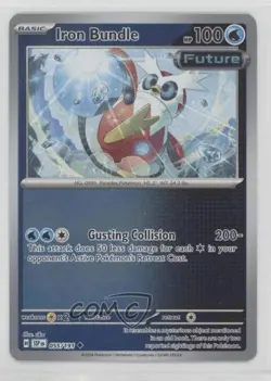 Iron Bundle Reverse Foil Pokemon SV08: Surging Sparks #055 1fc4 - Image 1