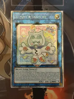 Yugioh! Yummy Snatchy Starlight Rare Near Mint 1st Edition JUSH-EN022 - Image 1