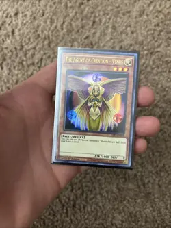 Yugioh! THE AGENT OF CREATION VENUS GFP2-EN049 Ultra Rare 1st Edition NEAR MINT+ - Image 1