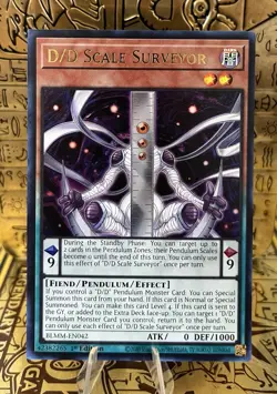 D/D Scale Surveyor BLMM-EN042 Battles of Legend: Monster Mayhem 1st Ed. Yugioh! - Image 1