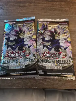 Yugioh Legendary Duelists Magical Hero 1st Edition Booster lite - W 1 RARE CARD! - Image 1