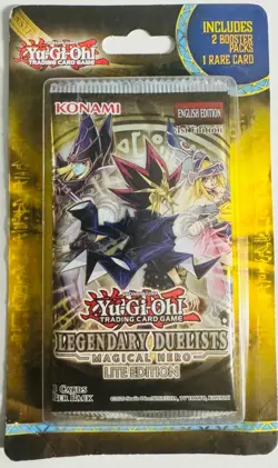 Yugioh Legendary Duelists Magical Hero 1st Edition Booster lite - W 1 RARE CARD! - Image 1