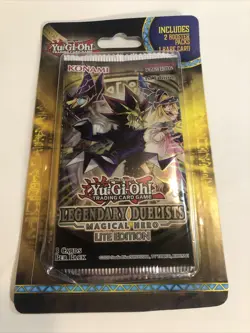 Yugioh Legendary Duelists Magical Hero 1st Edition Booster lite - W 1 RARE CARD! - Image 1