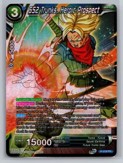 Dragon Ball Super Card Game Mythic Booster #P-219 SS2 Trunks Foil - Image 1