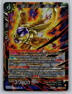 Dragon Ball Super Card Game Wild Resurgence #BT21-120 SR Golden Frieza - Image 1