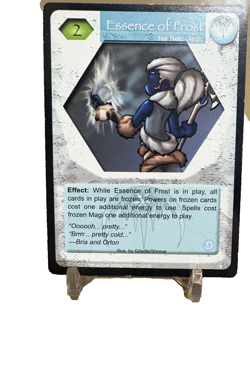 Magi Nation Duel - Essence of Frost - Voice of the Storms CCG Card - Image 1