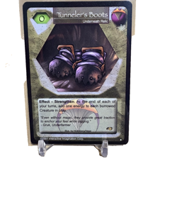 Magi Nation Duel - Tunneler's Boots - Awakening CCG Card - Image 1