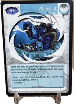 Magi Nation Duel - Whiteout - Voice of the Storms CCG Card - Image 1