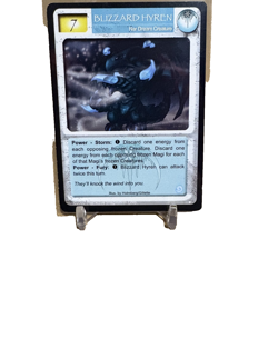 Magi Nation Duel - Blizzard Hyren - Voice of the Storms CCG Card - Image 1