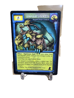 Magi Nation Duel - Swamp Hyren - Nightmare's Dawn CCG Card - Image 1