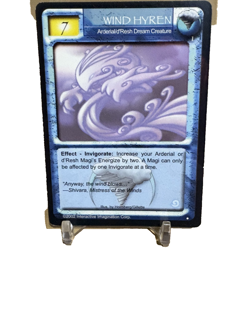 Magi Nation Duel - Wind Hyren - Voice of the Storm's CCG Card - Image 1