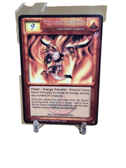 Magi Nation Duel - Flame Hyren - Limited CCG Card - Image 1