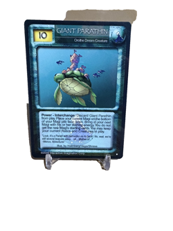 Magi Nation Duel - Giant Parathin - Limited CCG Card - Image 1