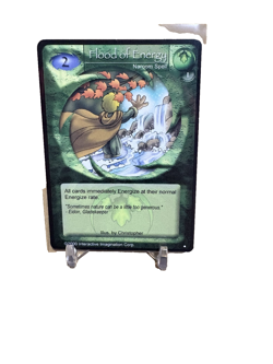 Magi Nation Duel - Flood of Energy - Limited CCG Card - Image 1