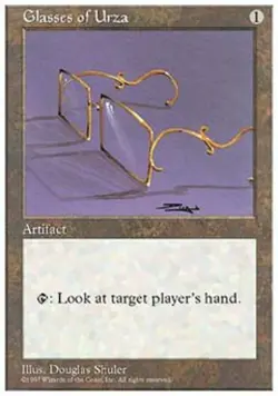 Glasses of Urza - Medium Play MTG 5th Edition - Image 1