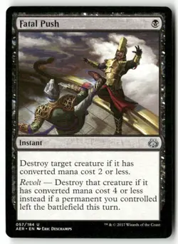 Fatal Push - Aether Revolt MTG NM - Image 1