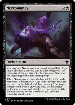 NM Necromancy, MTG, Murders at Karlov Manor, Magic, 131 - Image 1