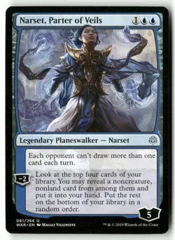 Narset, Parter of Veils - War of the Spark MTG NM - Image 1