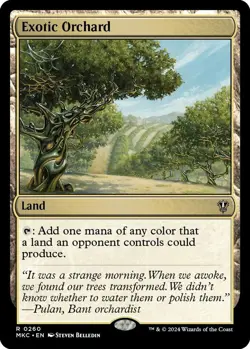 NM Exotic Orchard, MTG, Murders at Karlov Manor, Magic the Gathering, 260 - Image 1