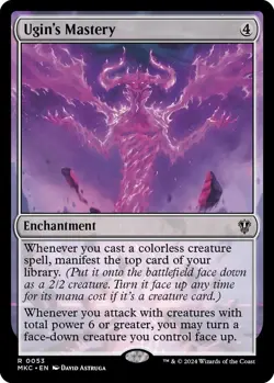 NM Ugin's Mastery, MTG, Murders at Karlov Manor, Magic the Gathering, 53 - Image 1