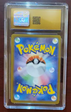 CGC 10 PRISTINE 2024 Pokemon Japanese Night Wanderer Munkidori Ex #37 - Image 2