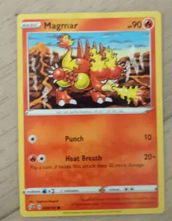 Magmar Pokemon Cards x2 One Regular And One Reverse Holo - Image 2