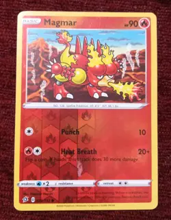 Magmar Pokemon Cards x2 One Regular And One Reverse Holo - Image 3