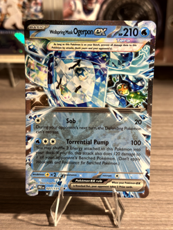 Wellspring Mask Ogerpon Ex #27 | Pokemon Prismatic Evolutions | Double Rare - Image 1