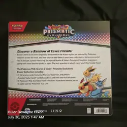 Pokemon TCG Prismatic Evolutions Poster Collection - Image 2