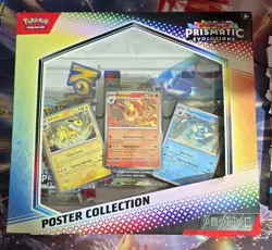 Pokemon TCG Prismatic Evolutions Poster Collection - Image 1