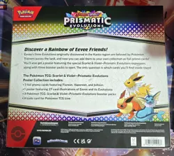 Pokemon TCG Prismatic Evolutions Poster Collection - Image 2