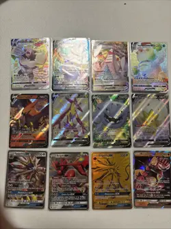 Pokemon TCG Card Lot - 12 Vmax/V/GX (Cards Displayed In The Picture Is The Item) - Image 1