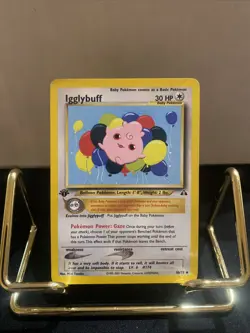 IGGLYBUFF - 1st Edition Neo Discovery - 40/75 - Uncommon - Pokemon Card nm - Image 1