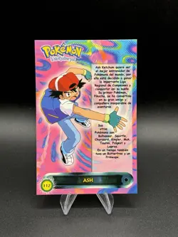 Pokemon Ash 2000 Vintage Post Card 112 Navarrete Peru Us Seller - Image 1