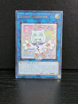 Yugioh! Yummy Snatchy Ultra Rare Near Mint 1st Edition JUSH-EN022 - Image 1