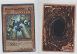 Turret Warrior Unlimited YuGiOh Crimson Crisis #CRMS-EN001 2008 ic4 - Image 3