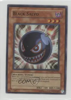 Black Salvo Unlimited YuGiOh Crimson Crisis #CRMS-EN015 2008 u3f - Image 1