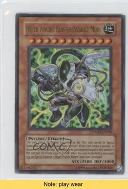 Hyper Psychic Blaster/Assault Mode Unlimited YuGiOh Crimson Crisis 2008 READ 2u8 - Image 1